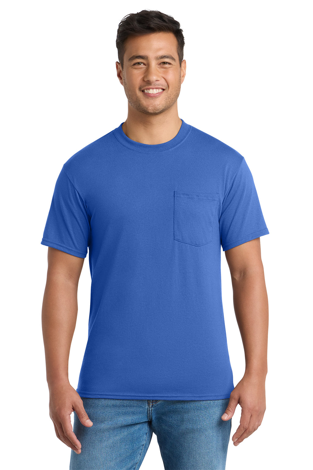 Port & Co™ Core Blend Pocket Tee – PC55P