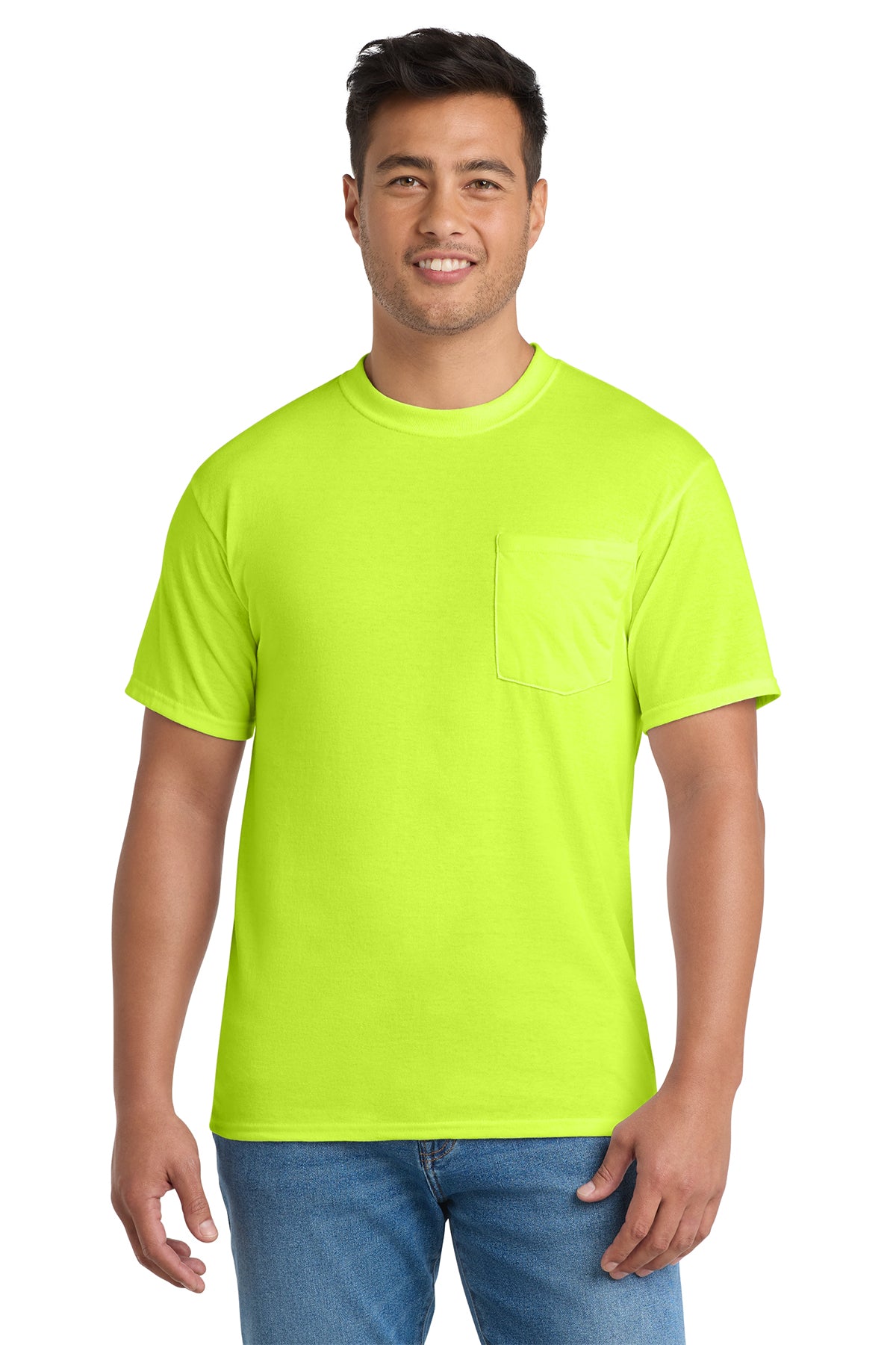 Port & Co™ Core Blend Pocket Tee – PC55P
