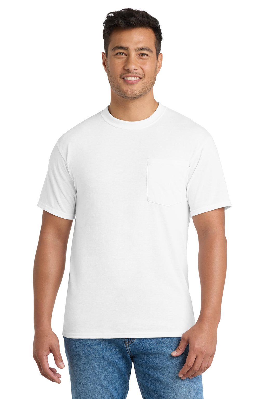 Port & Co™ Core Blend Pocket Tee – PC55P