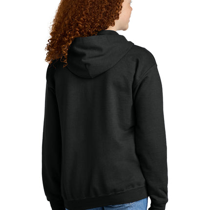 Gildan Youth Heavy Blend Full‑Zip Hooded Sweatshirt – 18600B