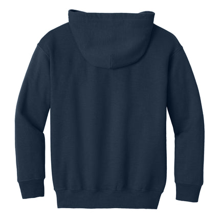 Gildan Youth Heavy Blend Full‑Zip Hooded Sweatshirt – 18600B