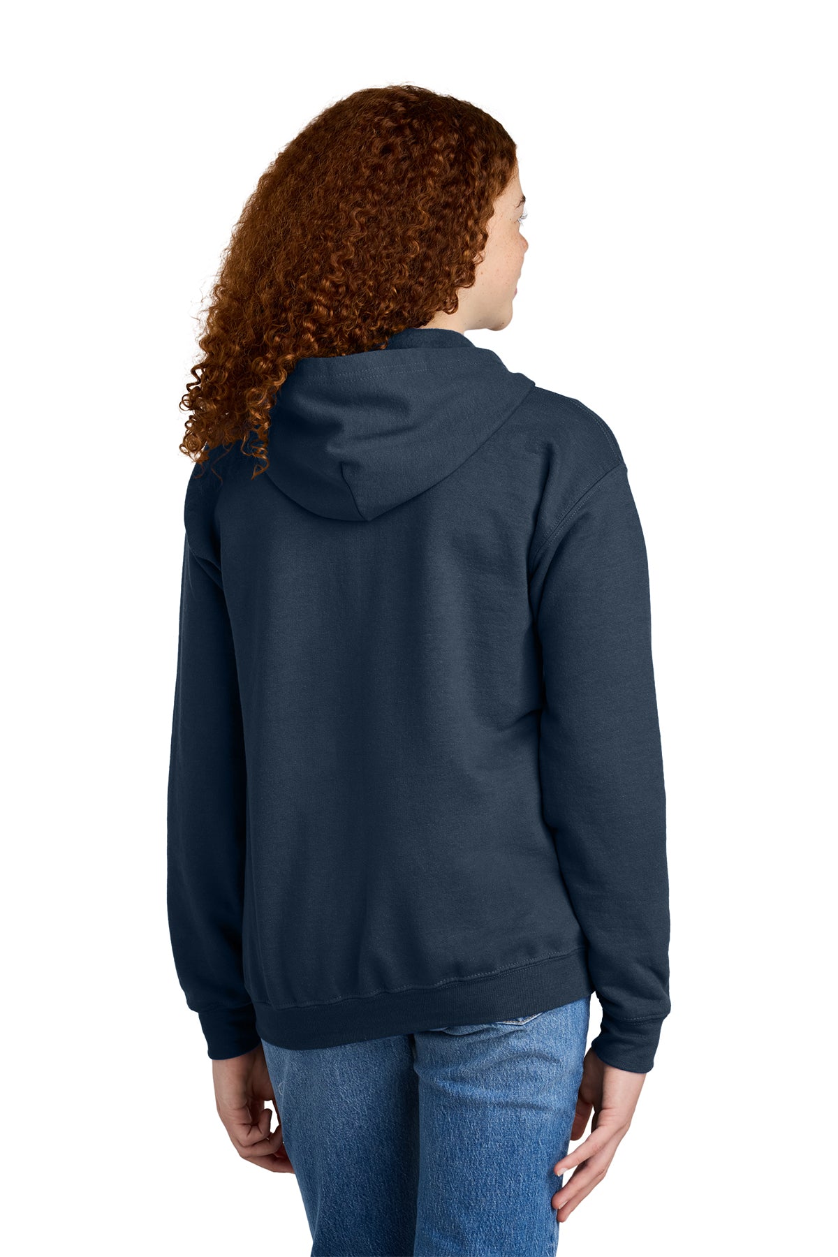Gildan Youth Heavy Blend Full‑Zip Hooded Sweatshirt – 18600B