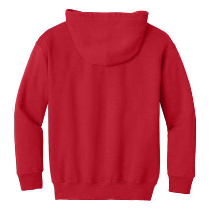 Gildan Youth Heavy Blend Full‑Zip Hooded Sweatshirt – 18600B