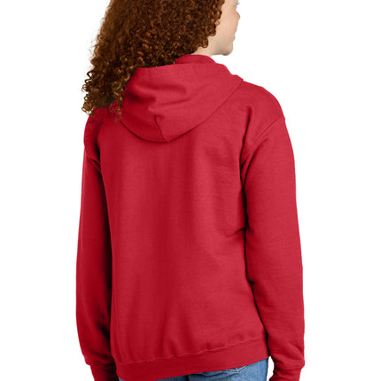 Gildan Youth Heavy Blend Full‑Zip Hooded Sweatshirt – 18600B
