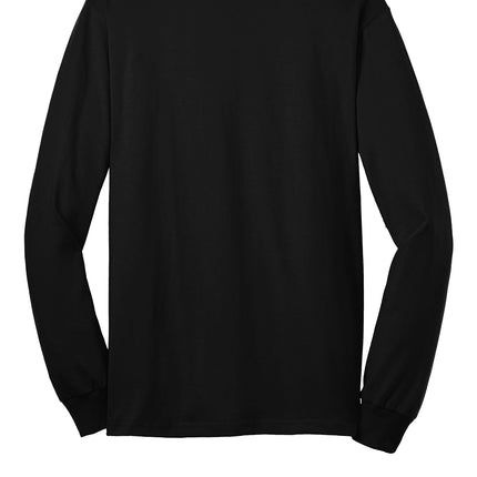 Gildan® Ultra Cotton® Long Sleeve Pocket T‑Shirt – 2410