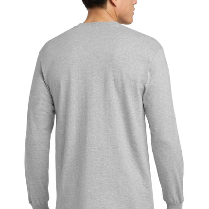 Gildan® Ultra Cotton® Long Sleeve Pocket T‑Shirt – 2410