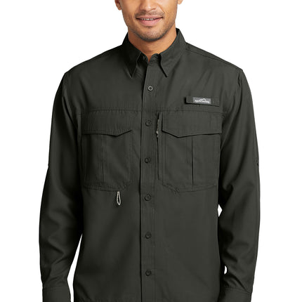 Eddie Bauer Long Sleeve Performance Fishing Shirt — EB600