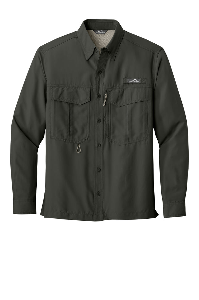 Eddie Bauer Long Sleeve Performance Fishing Shirt — EB600