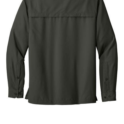 Eddie Bauer Long Sleeve Performance Fishing Shirt — EB600