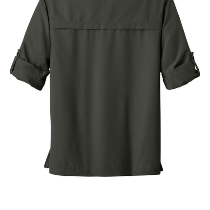 Eddie Bauer Long Sleeve Performance Fishing Shirt — EB600