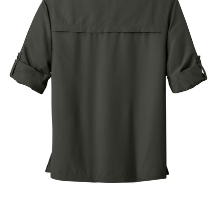 Eddie Bauer Long Sleeve Performance Fishing Shirt — EB600