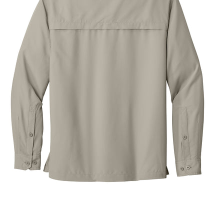 Eddie Bauer Long Sleeve Performance Fishing Shirt — EB600