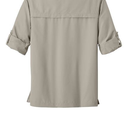Eddie Bauer Long Sleeve Performance Fishing Shirt — EB600