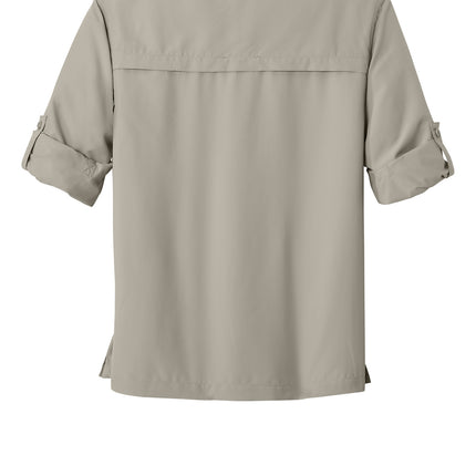 Eddie Bauer Long Sleeve Performance Fishing Shirt — EB600