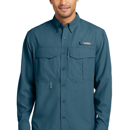 Eddie Bauer Long Sleeve Performance Fishing Shirt — EB600