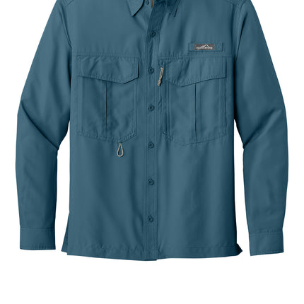 Eddie Bauer Long Sleeve Performance Fishing Shirt — EB600