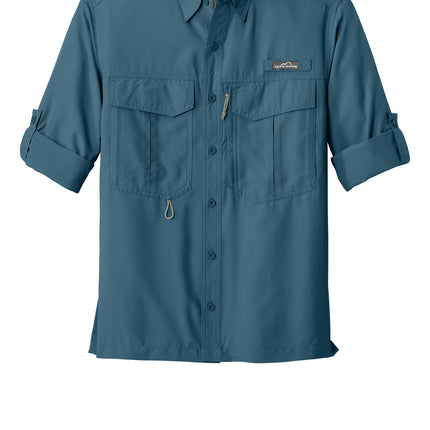 Eddie Bauer Long Sleeve Performance Fishing Shirt — EB600