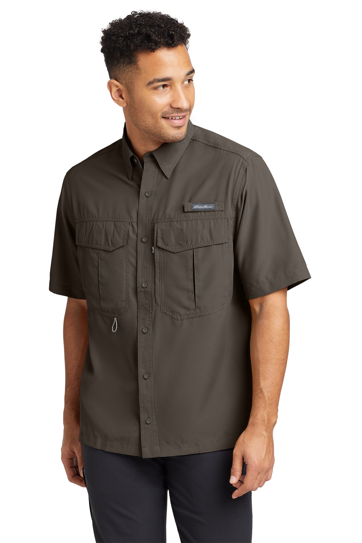 Eddie Bauer Short Sleeve Performance Fishing Shirt — EB602