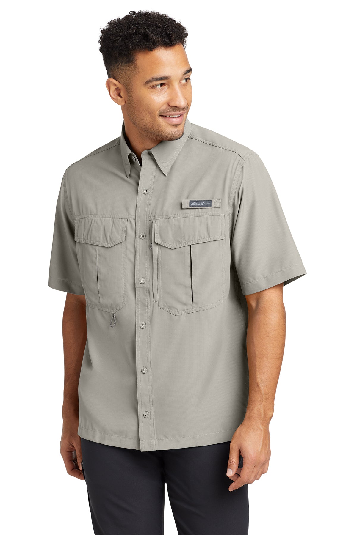 Eddie Bauer Short Sleeve Performance Fishing Shirt — EB602
