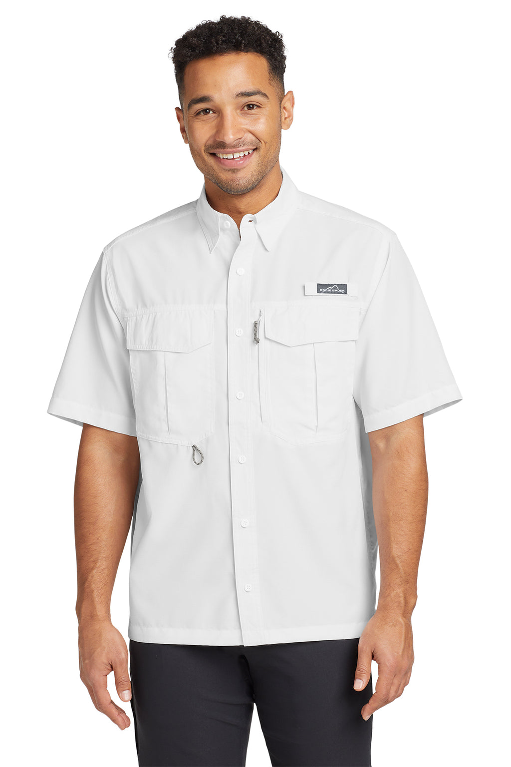 Eddie Bauer Short Sleeve Performance Fishing Shirt — EB602