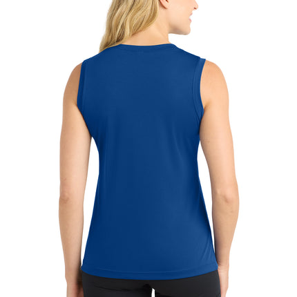 Sport‑Tek® Women’s Sleeveless PosiCharge® Competitor™ V‑Neck Tee – LST352