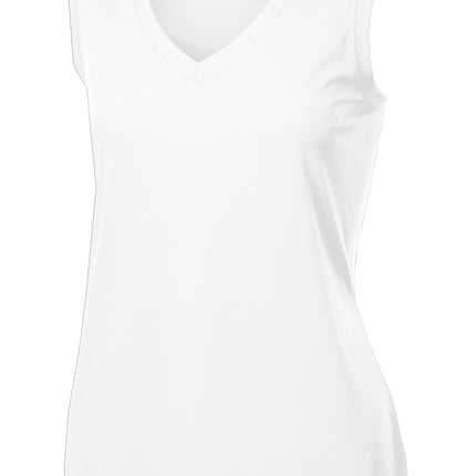Sport‑Tek® Women’s Sleeveless PosiCharge® Competitor™ V‑Neck Tee – LST352
