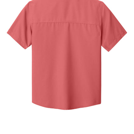 Port Authority Short Sleeve UV Dockside Shirt — W963