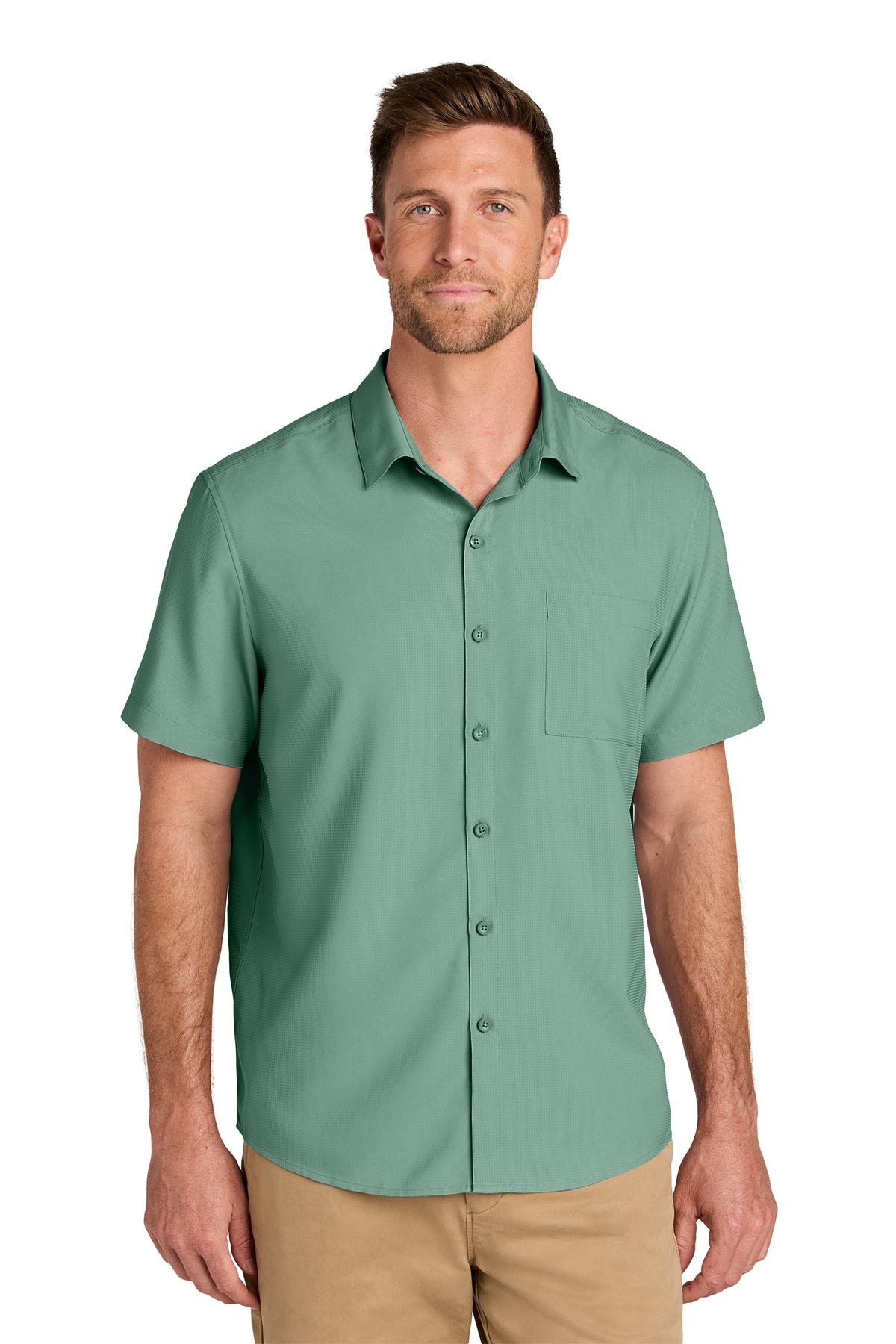 Port Authority Short Sleeve UV Dockside Shirt — W963