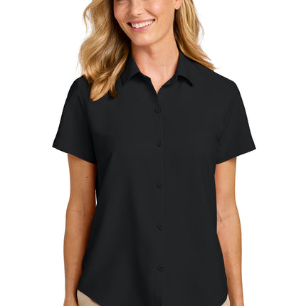 Port Authority Women’s Short Sleeve UV Dockside Shirt — LW963