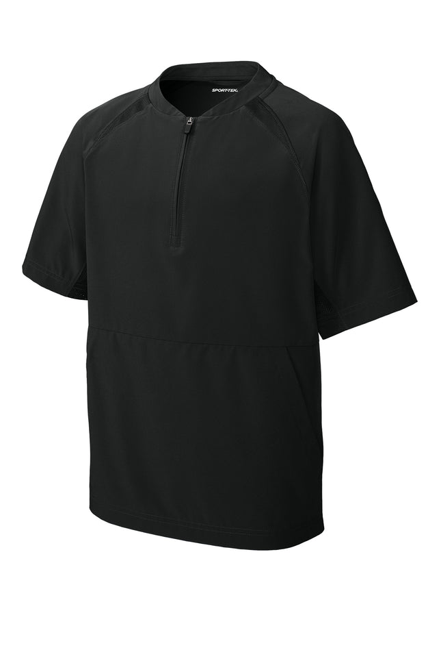Sport‑Tek® Youth Repeat 1/2‑Zip Short Sleeve Jacket – YJST489