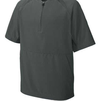 Sport‑Tek® Youth Repeat 1/2‑Zip Short Sleeve Jacket – YJST489