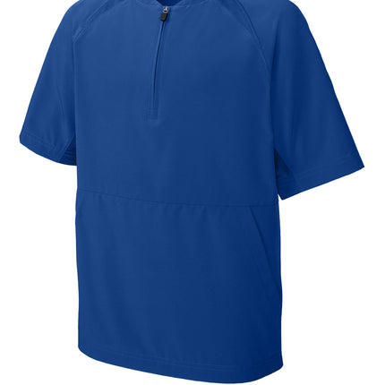 Sport‑Tek® Youth Repeat 1/2‑Zip Short Sleeve Jacket – YJST489
