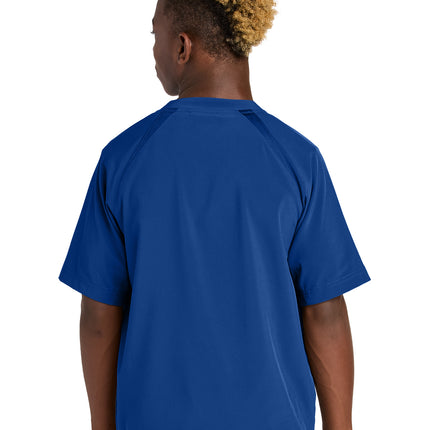 Sport‑Tek® Youth Repeat 1/2‑Zip Short Sleeve Jacket – YJST489