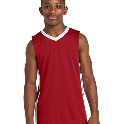 Sport‑Tek® Youth Rival Basketball Reversible Jersey – YST900