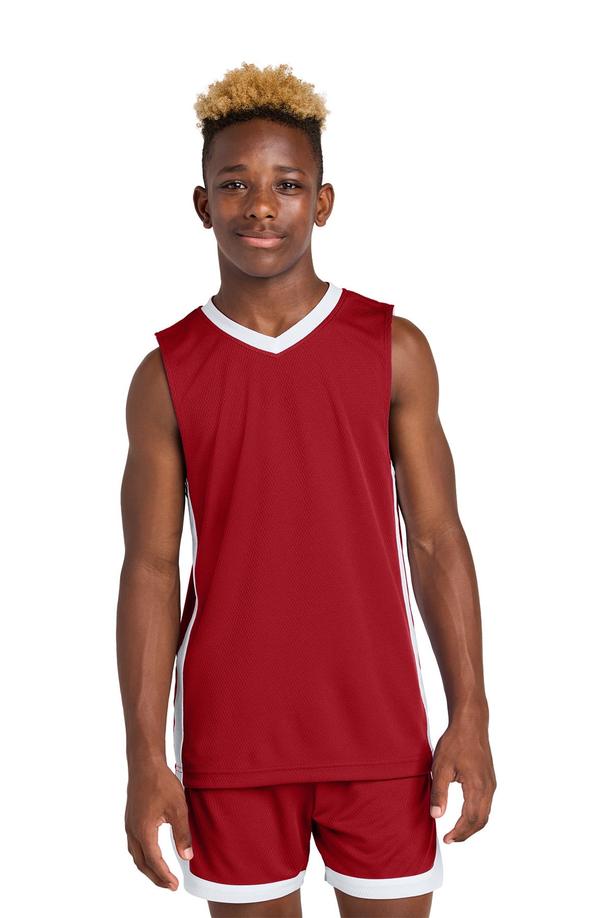 Sport‑Tek® Youth Rival Basketball Reversible Jersey – YST900