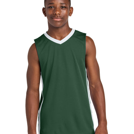 Sport‑Tek® Youth Rival Basketball Reversible Jersey – YST900