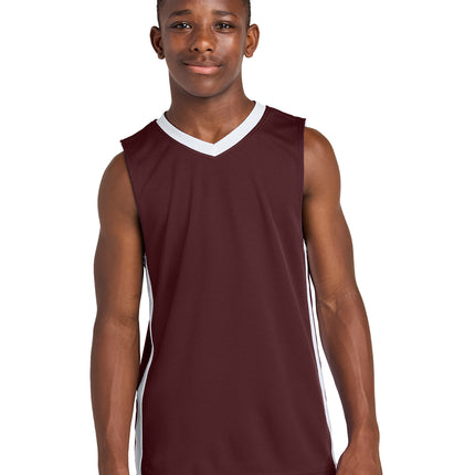 Sport‑Tek® Youth Rival Basketball Reversible Jersey – YST900