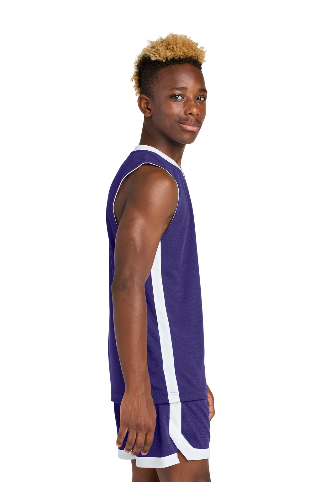Sport‑Tek® Youth Rival Basketball Reversible Jersey – YST900