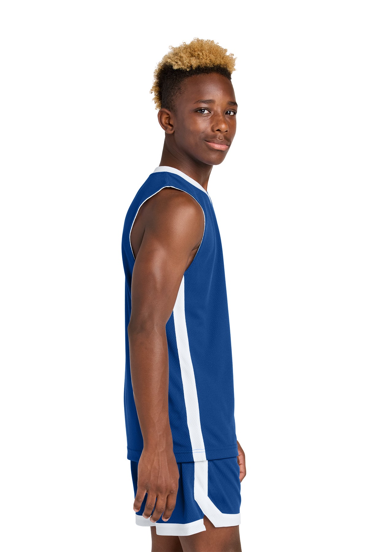 Sport‑Tek® Youth Rival Basketball Reversible Jersey – YST900