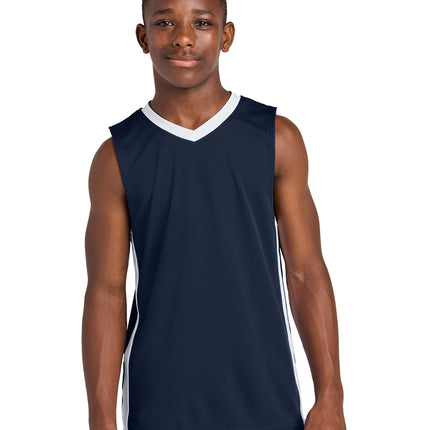 Sport‑Tek® Youth Rival Basketball Reversible Jersey – YST900
