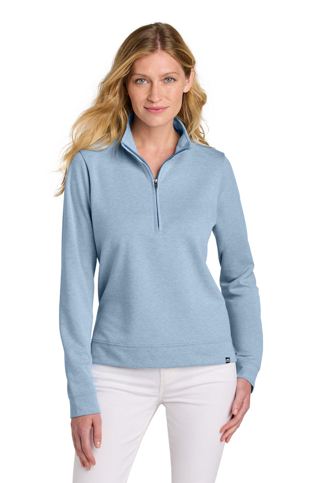 TravisMathew Women’s Coveside 1/2‑Zip – TM1LD007