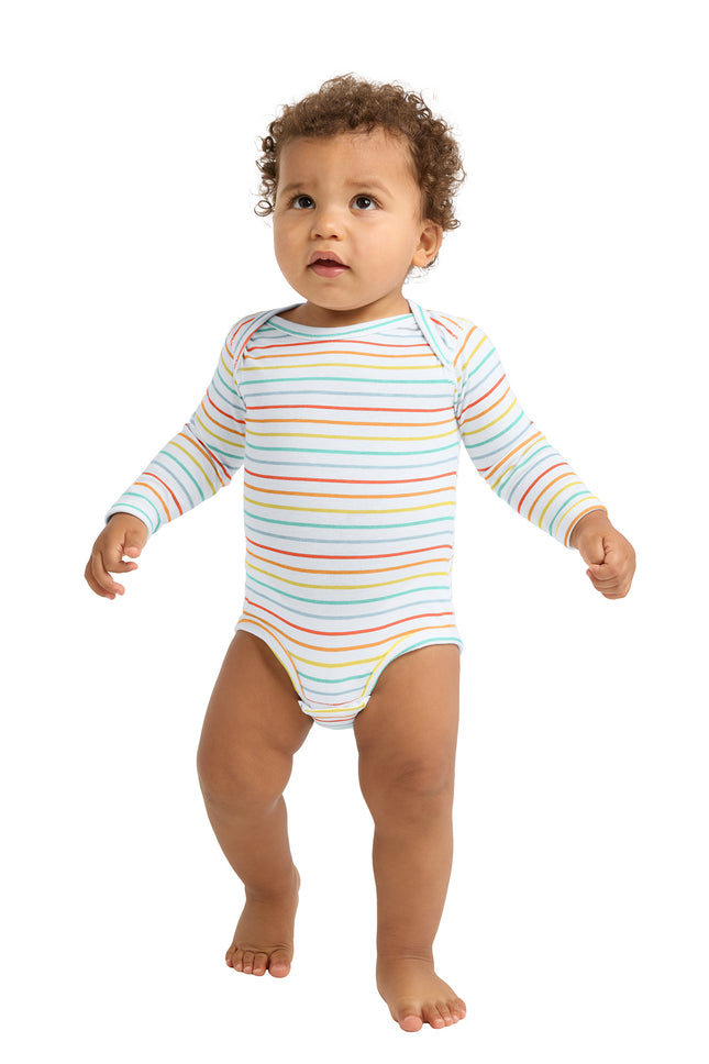 Rabbit Skins™ Infant Long Sleeve Jersey Bodysuit — 4421