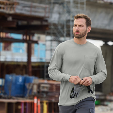 CornerStone® Workwear Pro Long Sleeve Pocket Tee – CS440LSP