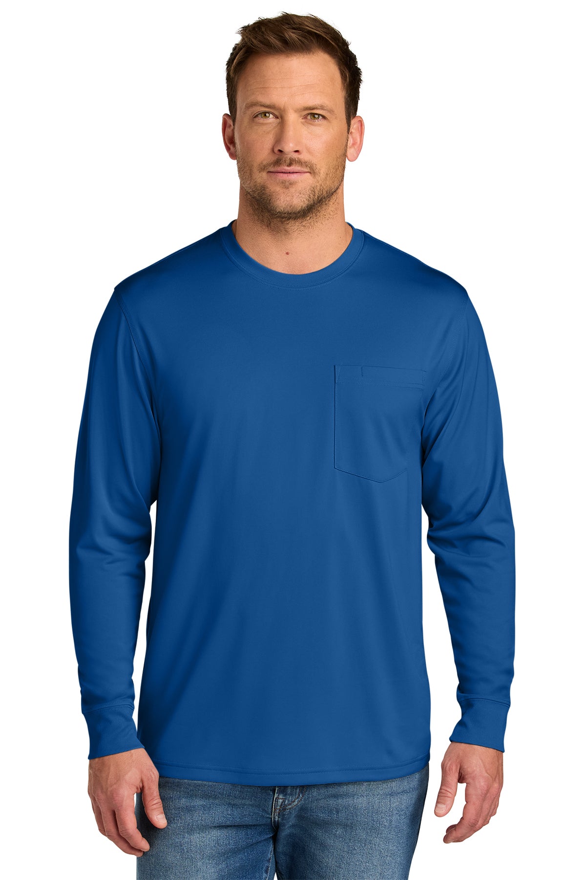 CornerStone® Workwear Pro Long Sleeve Pocket Tee – CS440LSP
