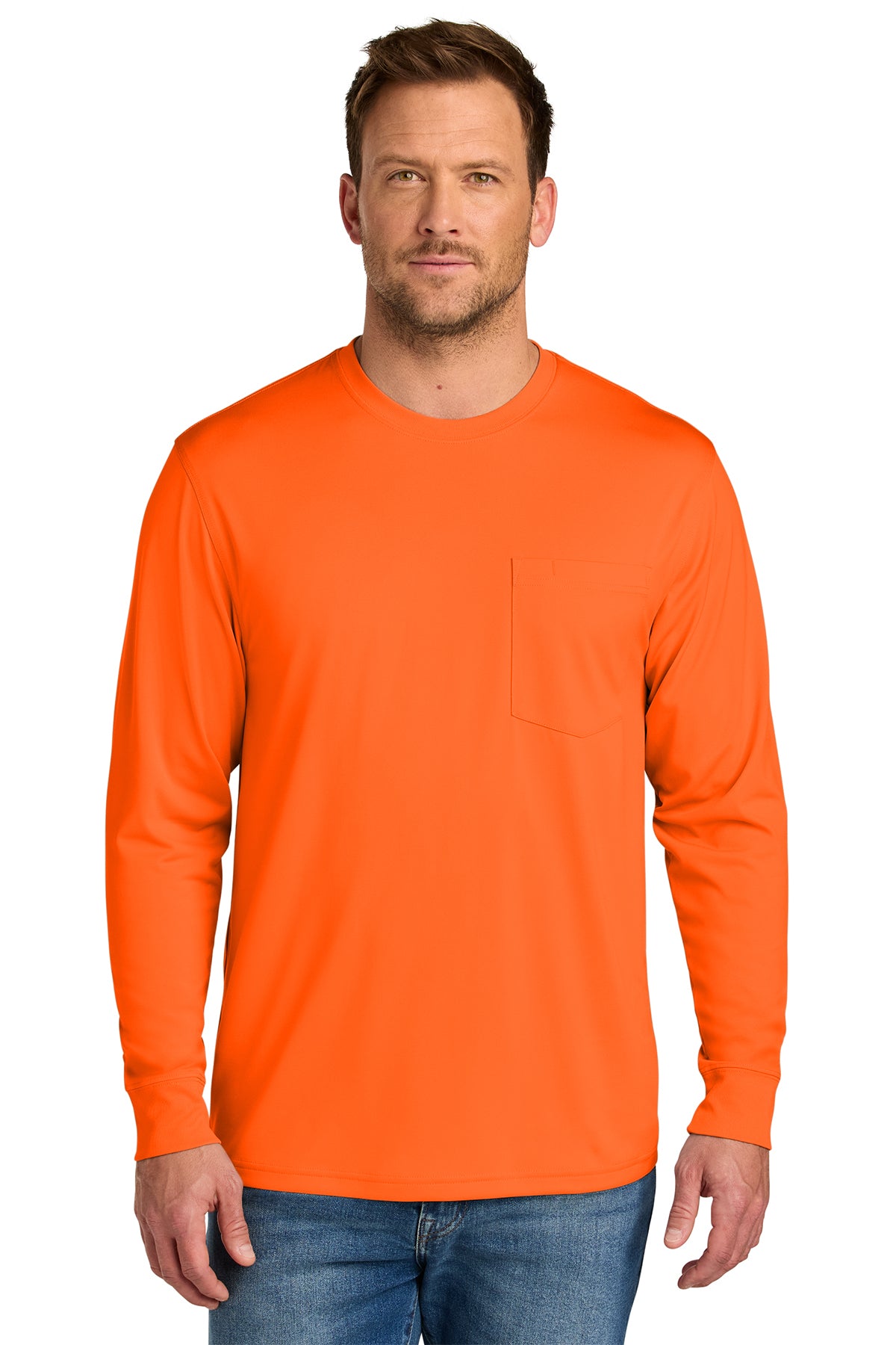 CornerStone® Workwear Pro Long Sleeve Pocket Tee – CS440LSP
