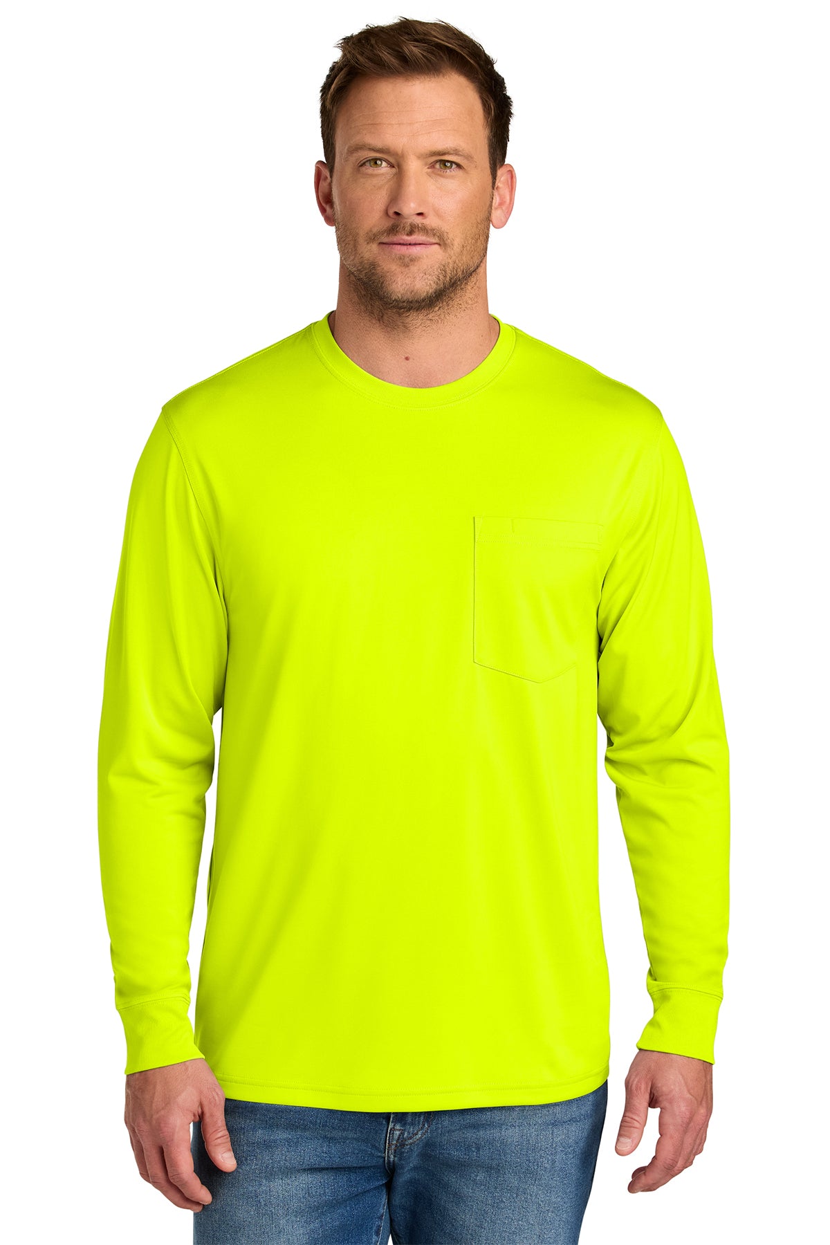 CornerStone® Workwear Pro Long Sleeve Pocket Tee – CS440LSP