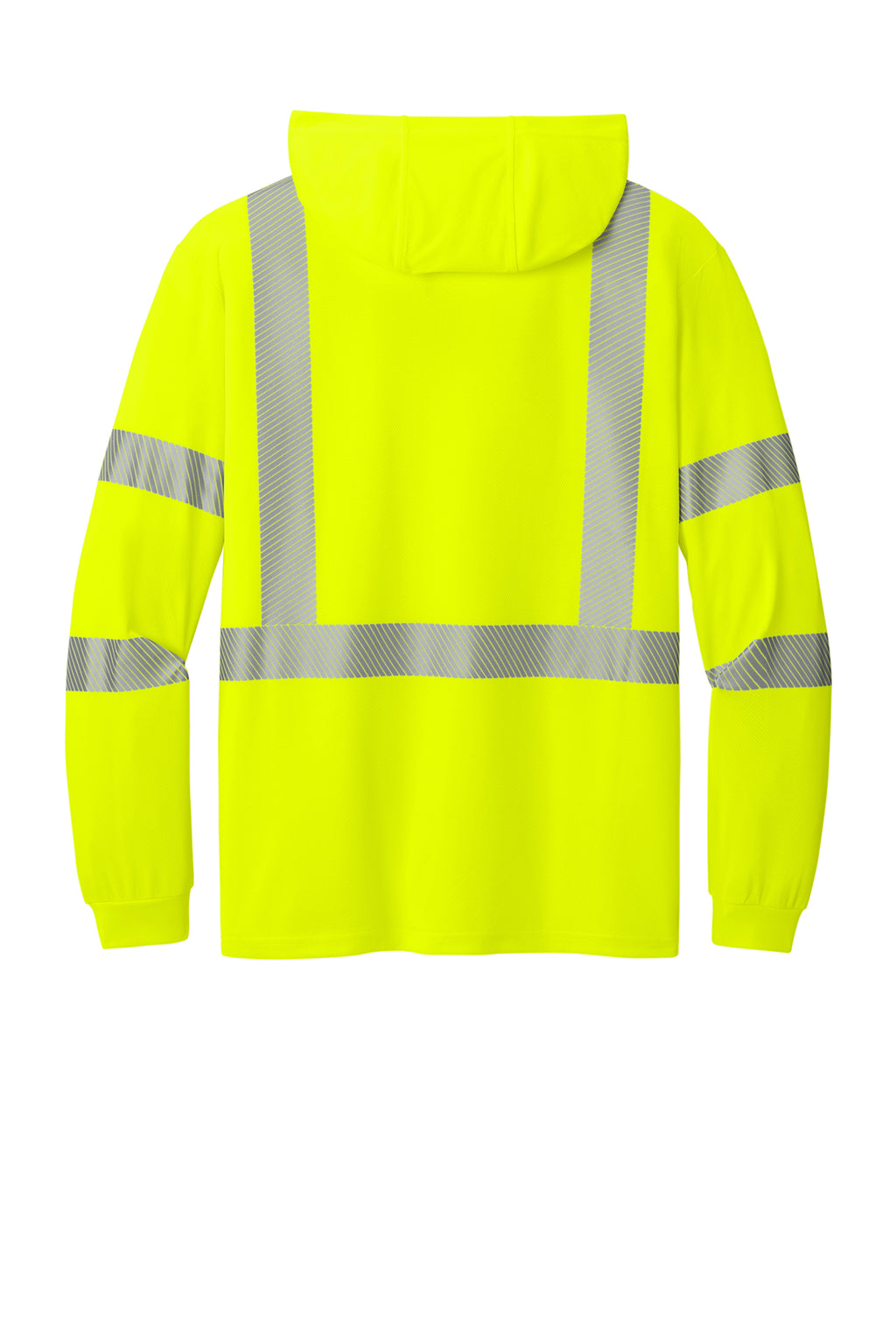 CornerStone® ANSI 107 Class 3 Long Sleeve Segmented Tape Hooded Tee – CS208