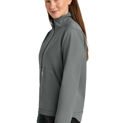 Carhartt® Women’s Rain Defender® Soft Shell Jacket – CT107115