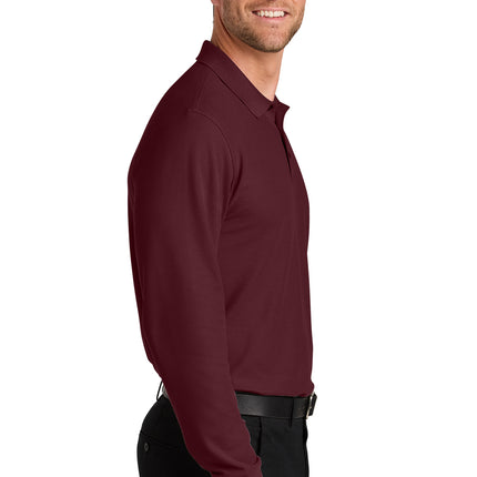 Port Authority® Wearever Signature Pique Long Sleeve Polo – K200LS