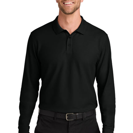 Port Authority® Wearever Signature Pique Long Sleeve Polo – K200LS